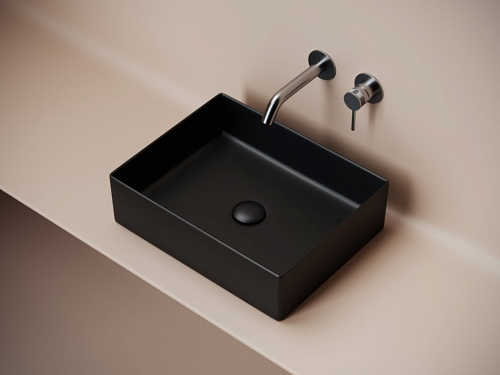 Накладная раковина Ceramicanova Element CN6069MB черная матовая