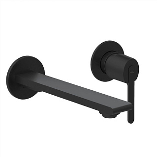 Смеситель для раковины ALTROBAGNO Юнион (Unione) 010508 MB С ВНУТРЕННЕЙ ЧАСТЬЮ, матовый черный
