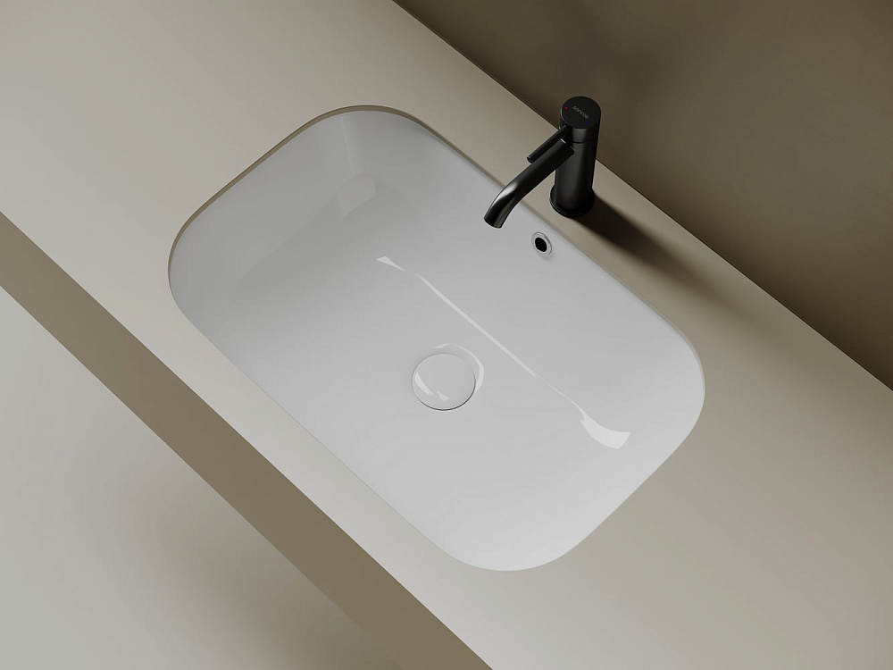 Встраиваемая раковина Ceramicanova Era CN15007 белый