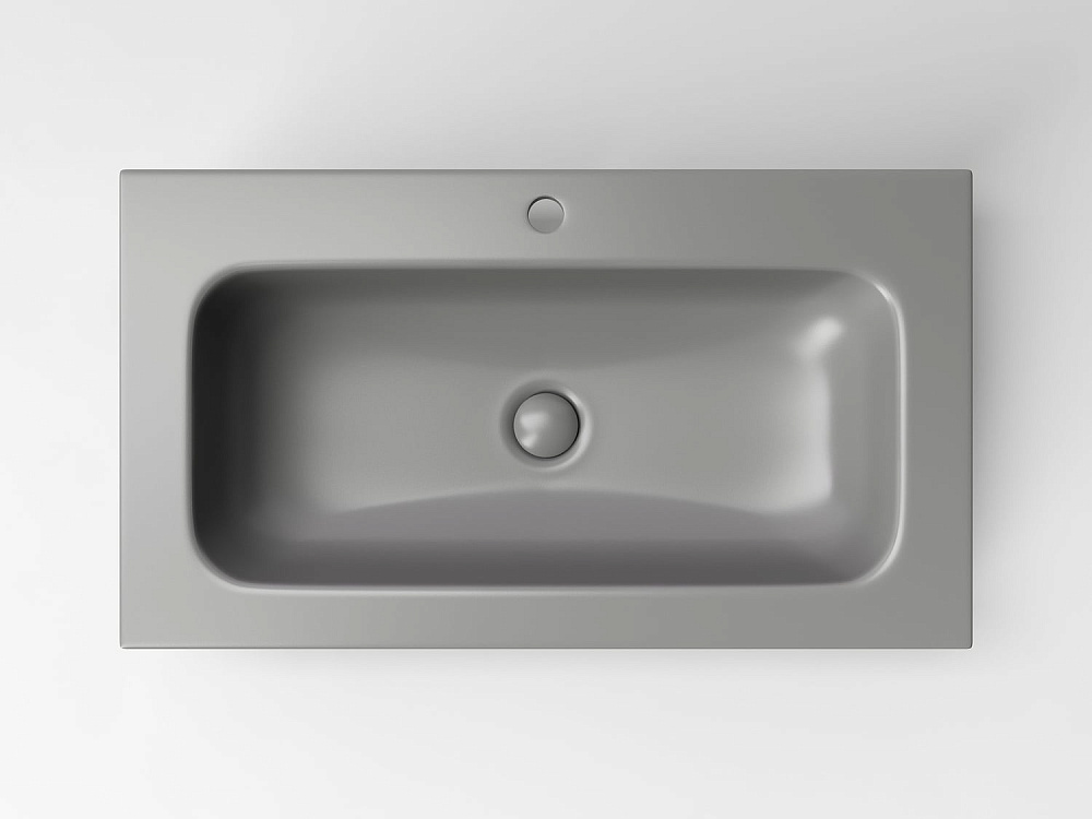 Мебельная раковина Ceramicanova Grace CN7012MH антрацит матовый