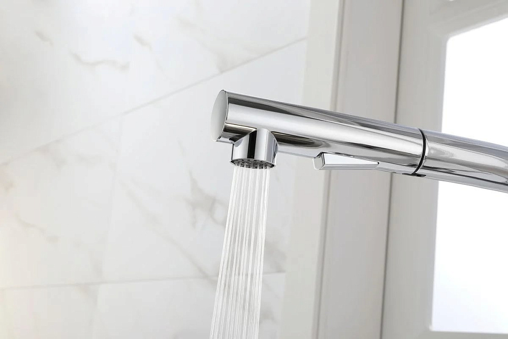 Смеситель для кухни Paulmark Neo Ne214419-CR, хром