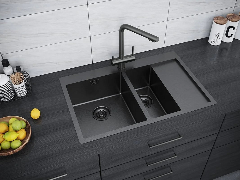 Смеситель для кухни Paulmark Skalen Sk213020-GM