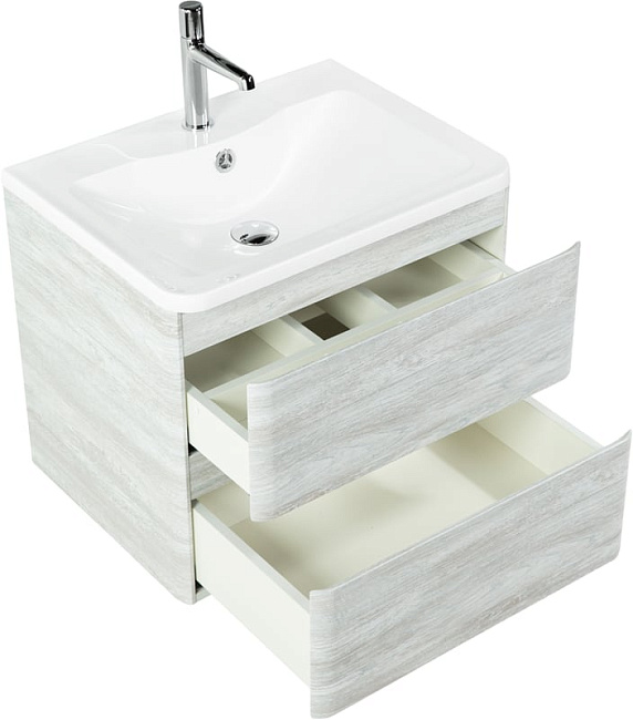 Тумба под раковину без столешницы BelBagno Albano 70 подвесная, rovere vintage bianco
