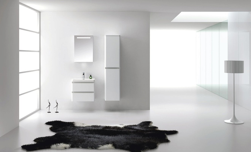 Тумба под раковину без столешницы BelBagno Energia-N 60 bianco lucido подвесная