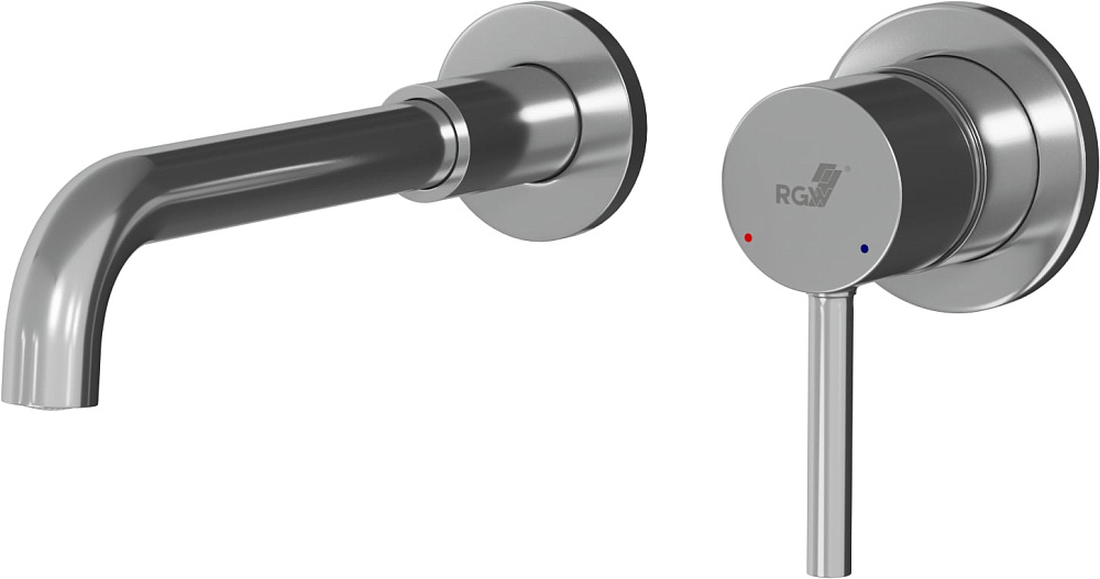 Смеситель для раковины RGW Shower Panels SP-47 С ВНУТРЕННЕЙ ЧАСТЬЮ, хром