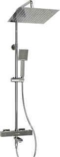 Душевая стойка Wasserkraft Aller A199.118.141.010.CH Thermo, с термостатом, хром
