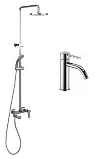 Комплект для ванной Paffoni Light KITCOL632CR71 хром