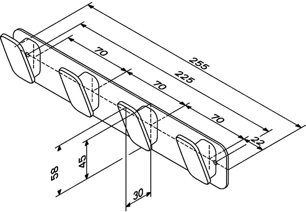 Крючок AM.PM Inspire V2.0 A50A35900