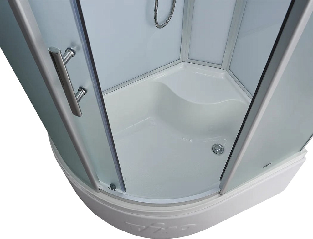 Душевая кабина Timo Standart T-6620SFR Silver Fabric R с высоким поддоном
