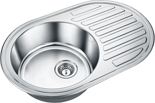 Мойка кухонная Emar Steel 7750