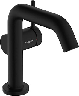 Смеситель для раковины Hansgrohe Tecturis S Fine 110 CoolStart 73320670 матовый черный