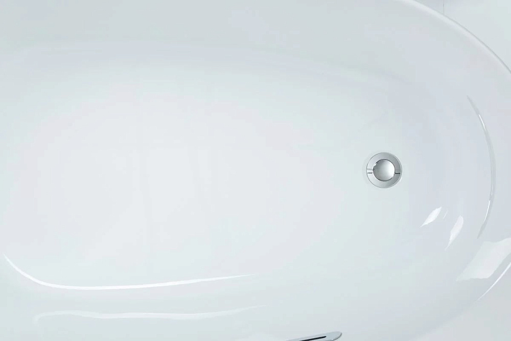 Отдельностоящая ванна Allen Brau Priority 2 170x80 см, белая матовая, 2.31002.21