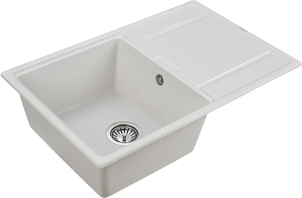 Мойка кухонная Paulmark Flugen 50-780 PM217850-WH белый