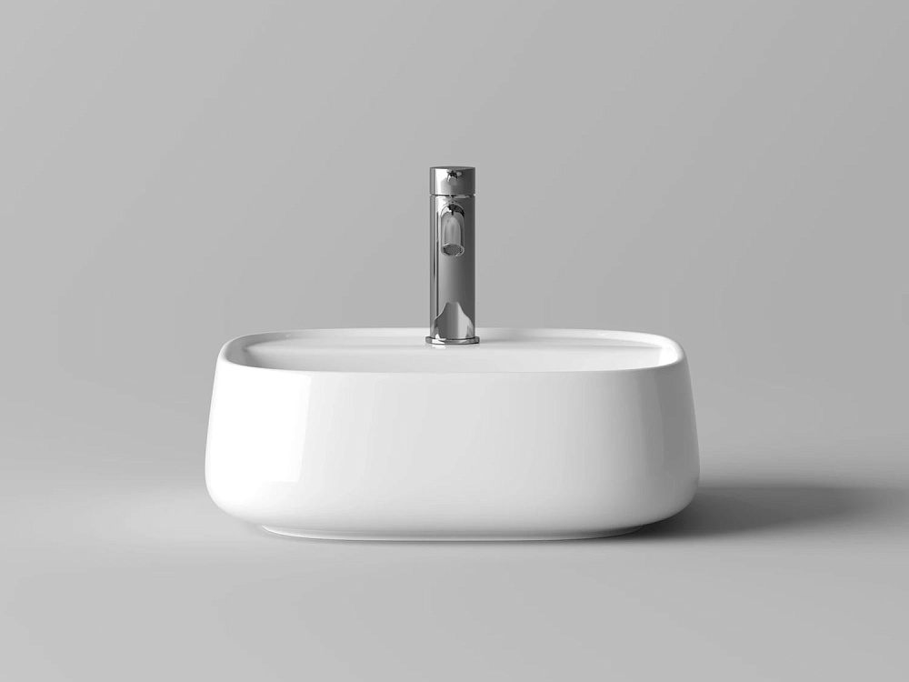 Подвесная раковина для ванной комнаты Ceramicanova Fonte CN5052, белый