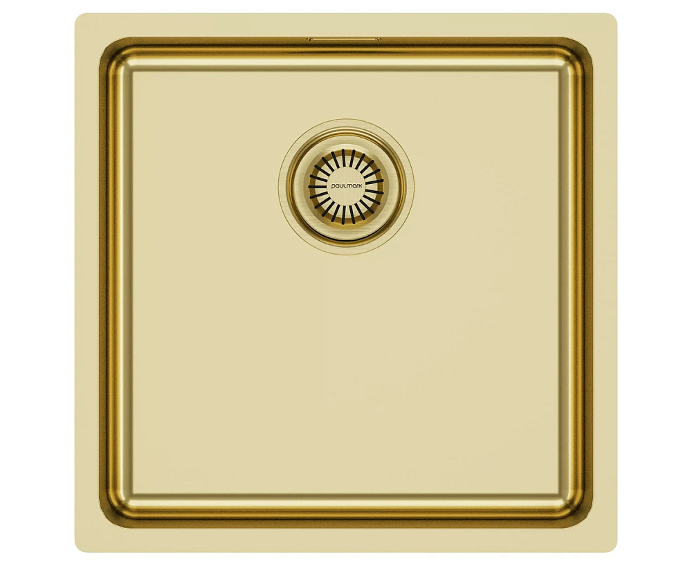Мойка кухонная Paulmark Vista PM304444-LG, светлое золото
