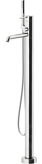 Напольный смеситель для ванны с душем Gattoni Circle Two 9108/91C0, хром