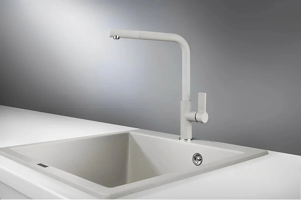 Смеситель для кухни Granula 2502, базальт