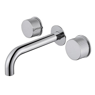 Смеситель для раковины Abber Wasser Kreis AF81122, С ВНУТРЕННЕЙ ЧАСТЬЮ, хром