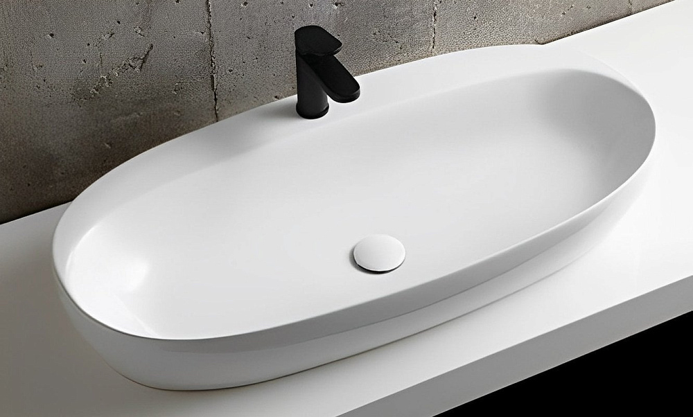 Накладная раковина Azzurra Elegance 90 овальная