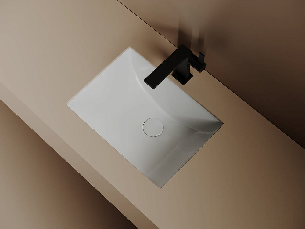 Встраиваемая раковина Ceramicanova Era CN15002 белый