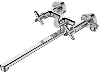 Смеситель с длинным изливом для ванны IDDIS Acros ACRSBL2i10WA, хром