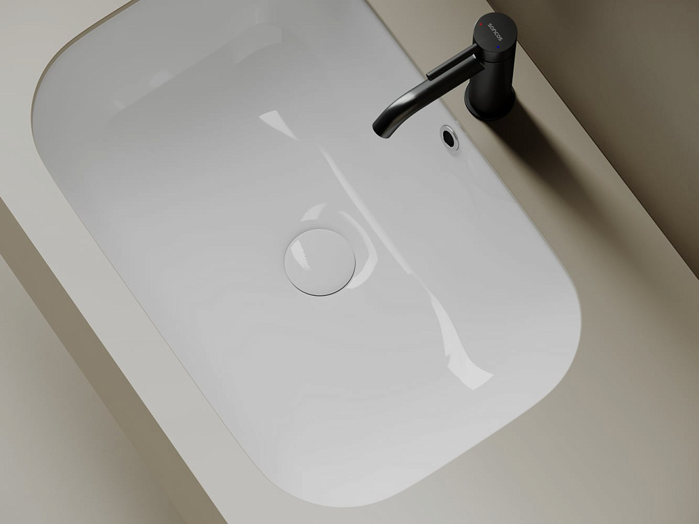 Встраиваемая раковина Ceramicanova Era CN15007 белый