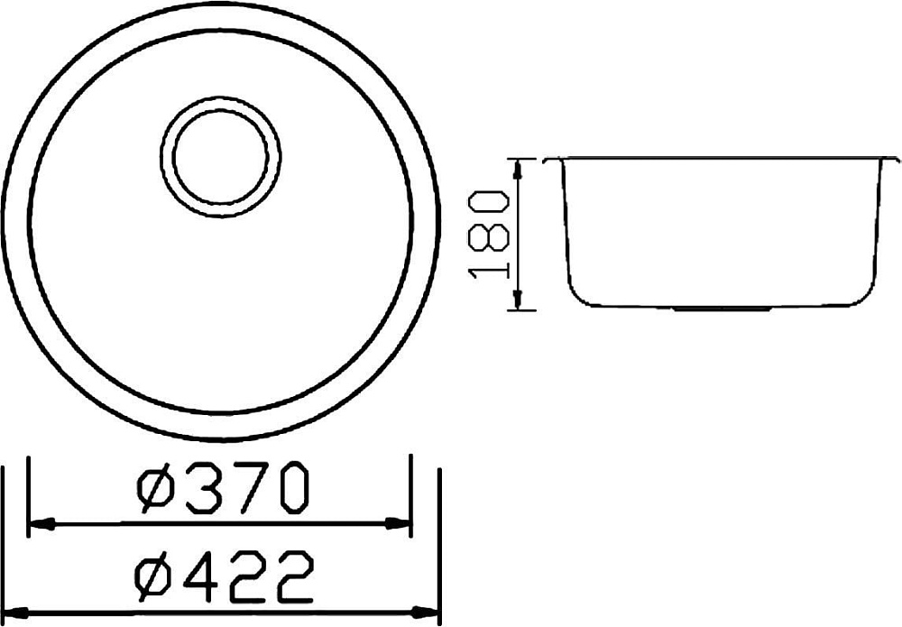Мойка кухонная Seaman Eco Wien SWT-422
