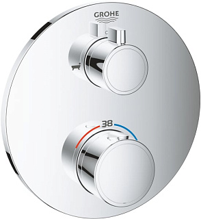 Термостатический смеситель встраиваемый Grohe Grohtherm 24077000 для ванны с душем