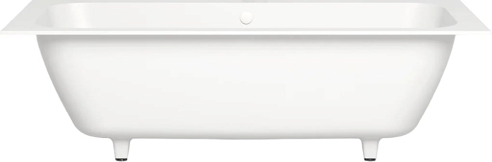 Ванна из искусственного камня Salini Orlanda Axis S-Sense 190x80 см, встраиваемая, матовая белая, на
