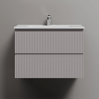 Тумба с раковиной Sancos Snob R 70 doha soft, раковина CN7007