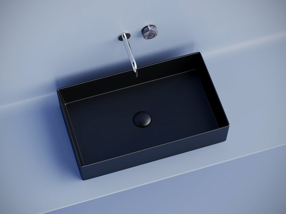 Накладная раковина Ceramicanova Element CN6070MB черная матовая