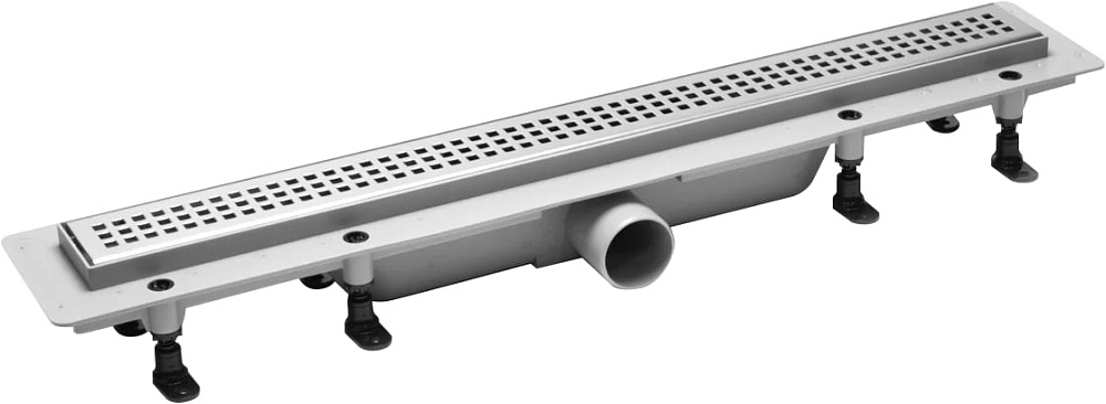 Душевой трап (лоток) Plastbrno DESIGN 1 SZA1550 с решеткой и опорами