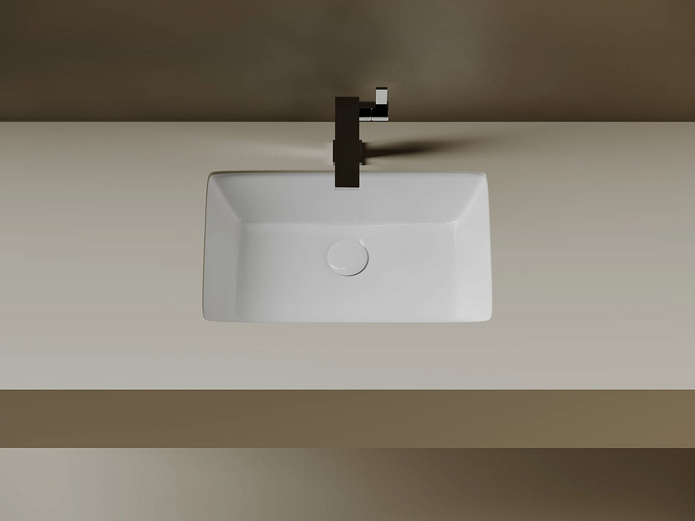 Встраиваемая раковина Ceramicanova Era CN15004 белый