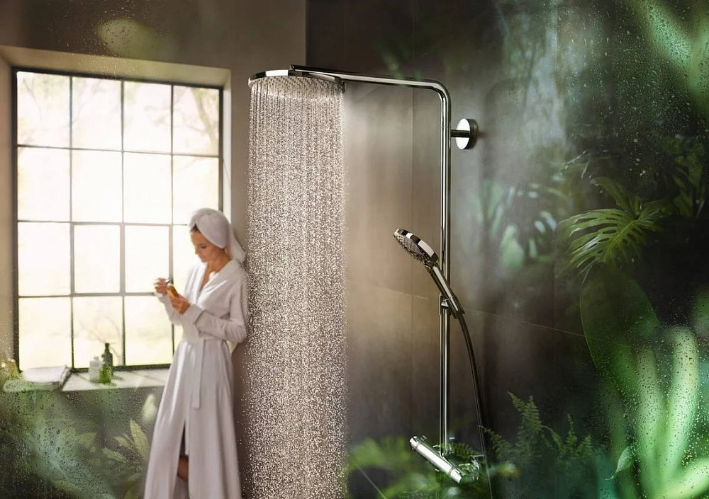 Душевая стойка Hansgrohe Raindance Select S 240 1jet 27633000, Showerpipe, хром