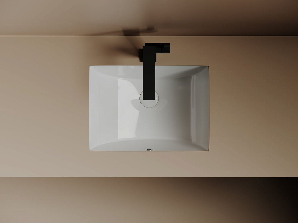 Встраиваемая раковина Ceramicanova Era CN15002 белый