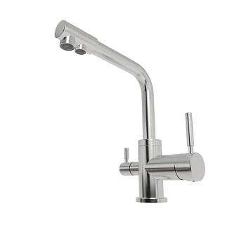 Смеситель для кухни Emar Steel ЕС - 3003 chrome