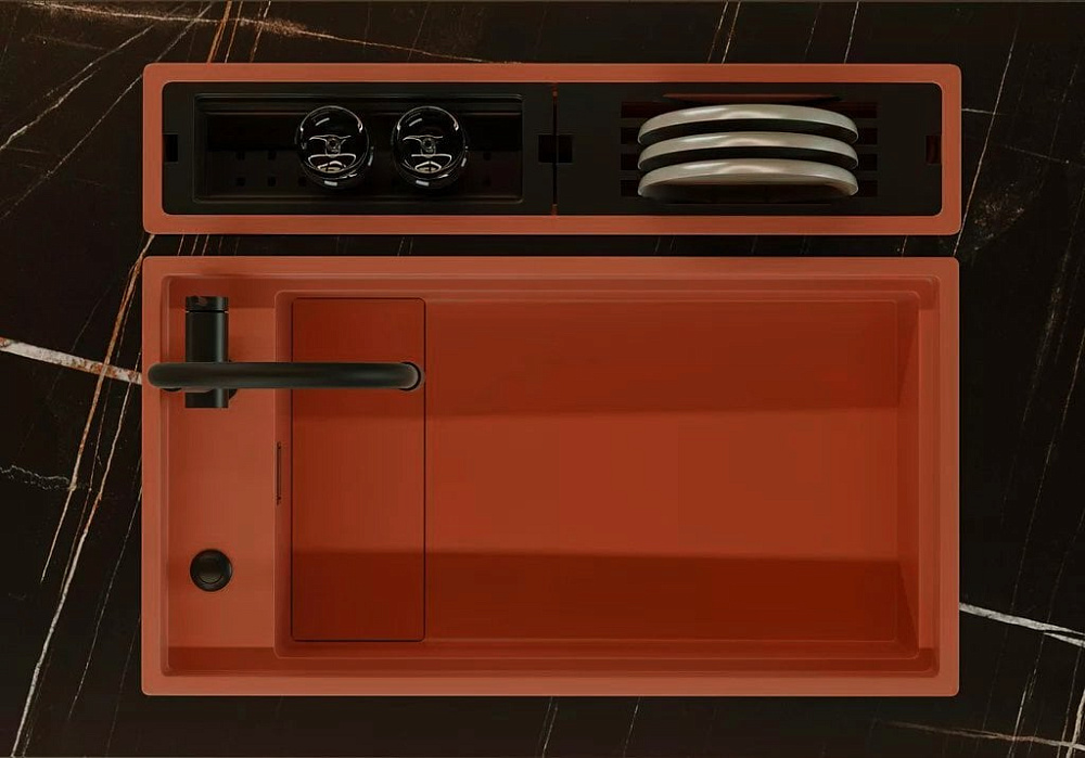 Сушилка Omoikiri DRY-03 PRO CN встраиваемая, canyon