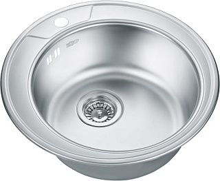 Мойка кухонная Emar Steel 490