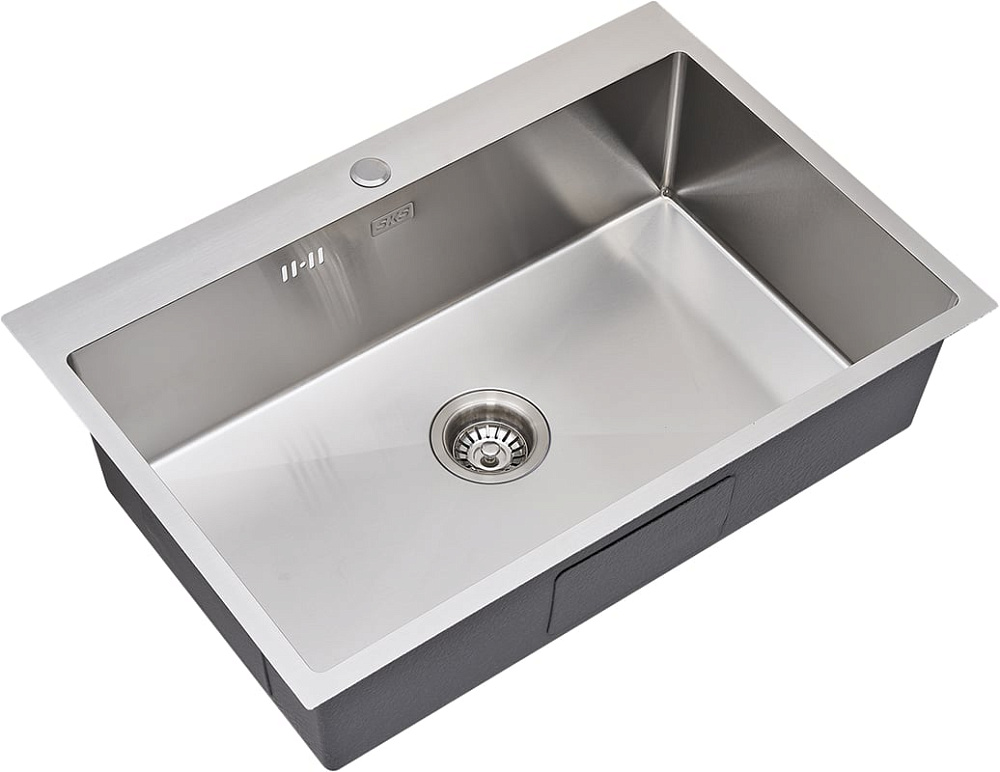 Мойка кухонная S.K.Sanitary SKS 7551 с сифоном