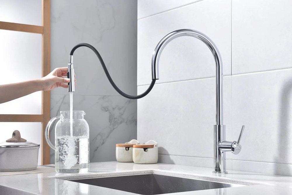 Смеситель для кухни Paulmark Senso Se215180-CR хром