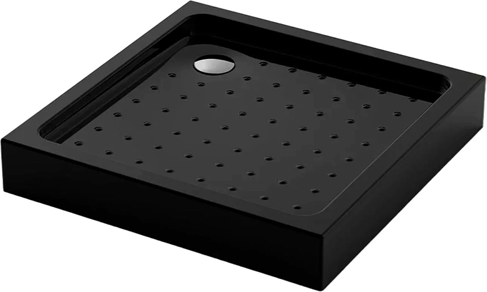 Поддон для душа Veconi Tezeo acrylic TZ-52B 80x80, черный