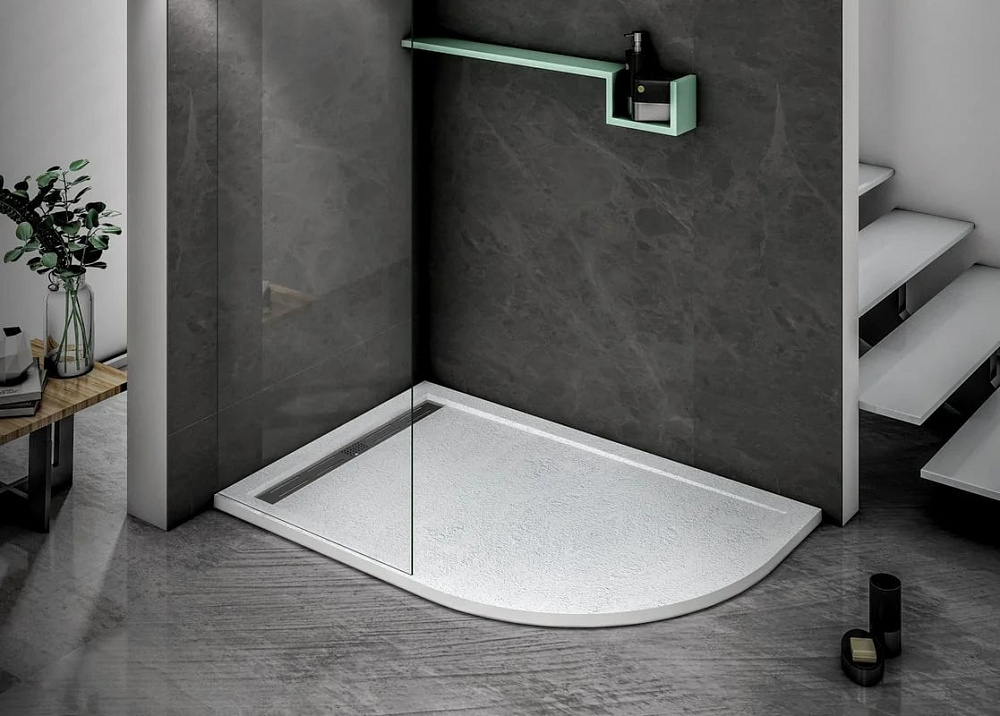 Поддон для душа Cezares Tray TRAY-AS-RH-120/90-550-30-W-L