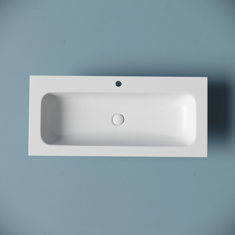 Мебельная раковина Ceramicanova Grace CN7013MW белая матовая