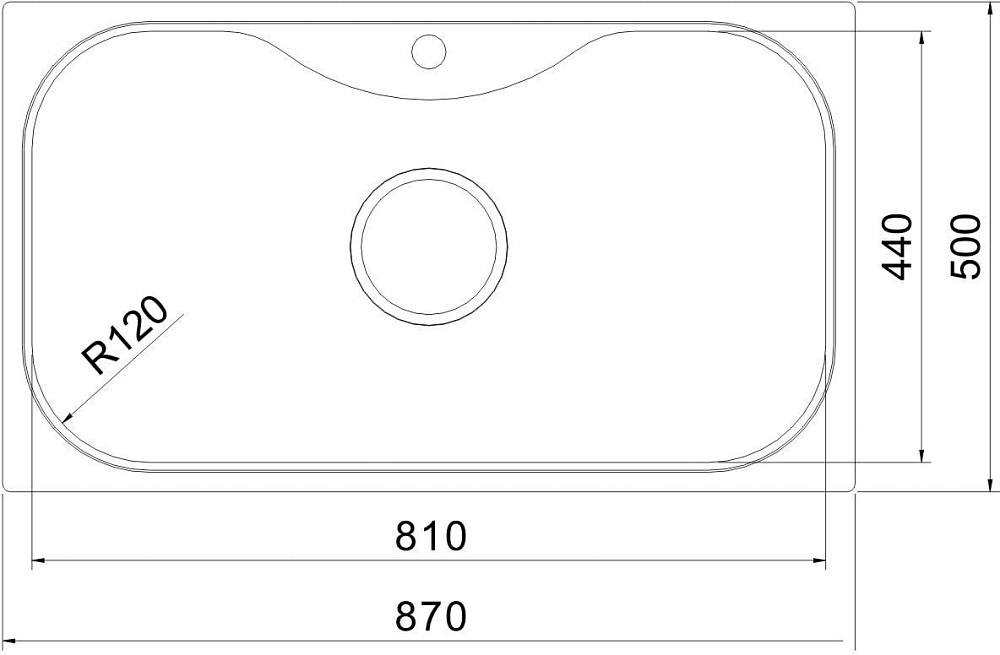 Мойка кухонная Oulin OL-330
