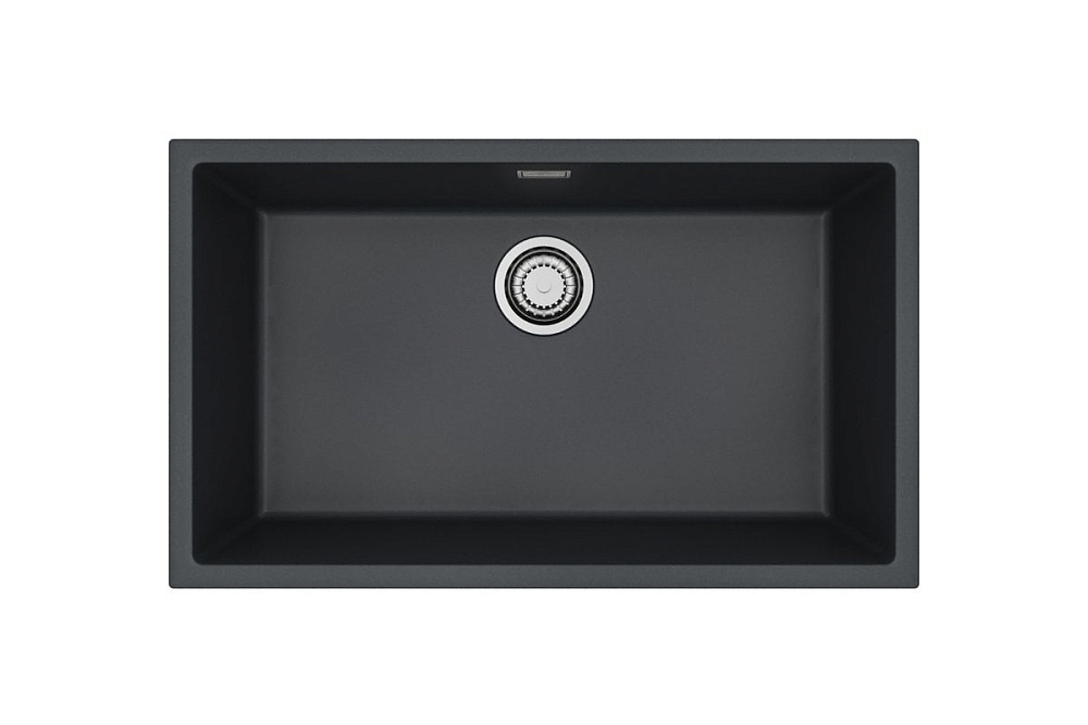 Мойка ALVEUS GRANITAL OMNI 40 DEEP BLACK-G90  750x450x198 с сифоном 1145083,