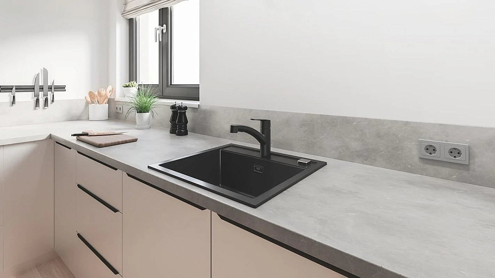 Смеситель для кухни Grohe Start 303072431 матовый черный