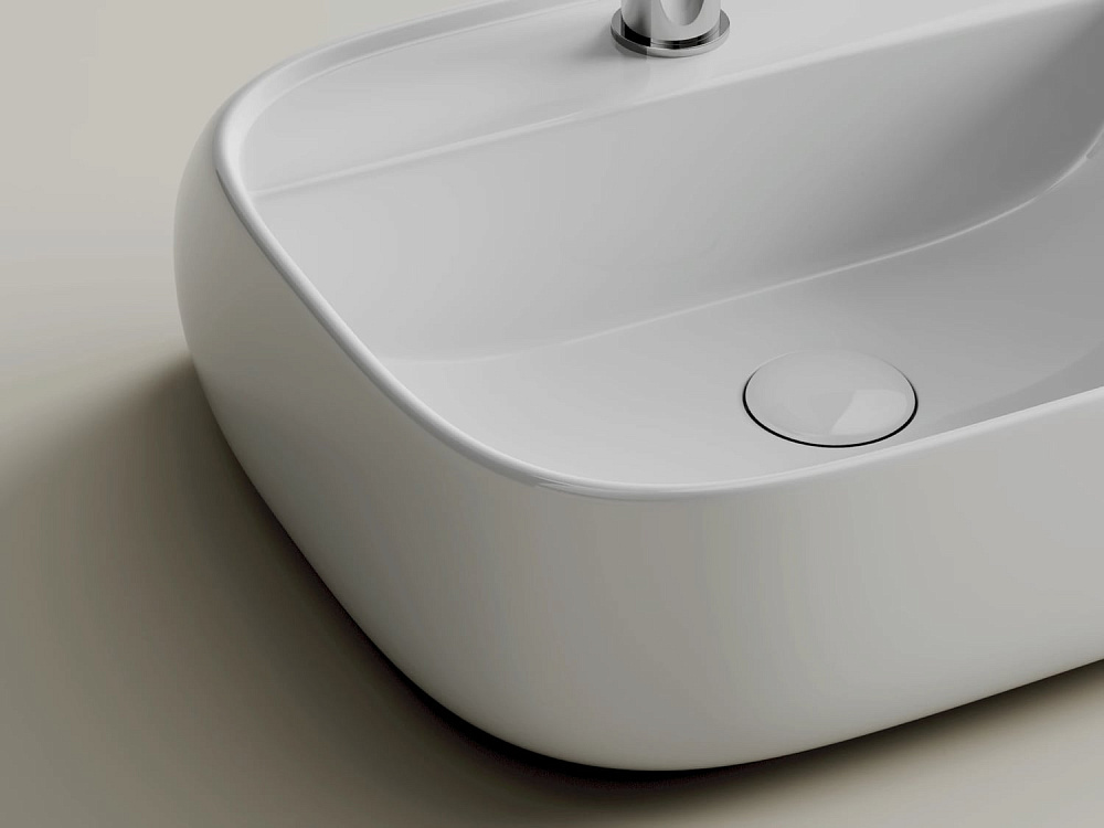 Подвесная раковина для ванной комнаты Ceramicanova Fonte CN5051, белый