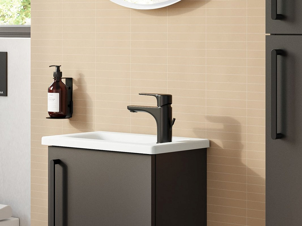 Смеситель для раковины VitrA Root Round A4270636EXP черный