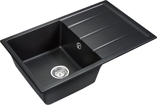 Мойка кухонная Emar Quartz EMQ-1800.Q, морион