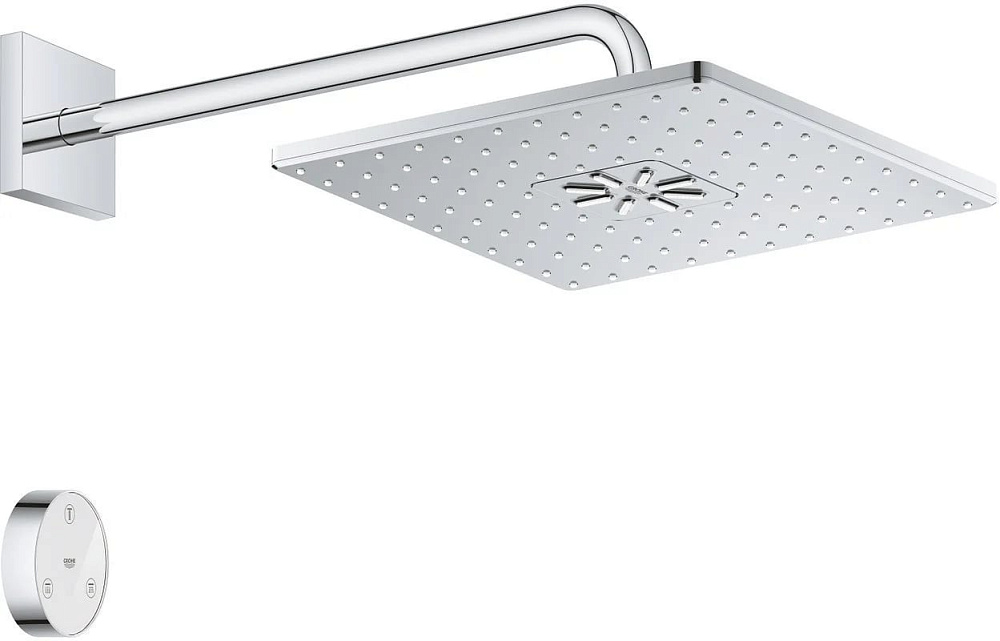 Верхний душ Grohe Rainshower SmartConnect 31026642000 с пультом дистанционного управления